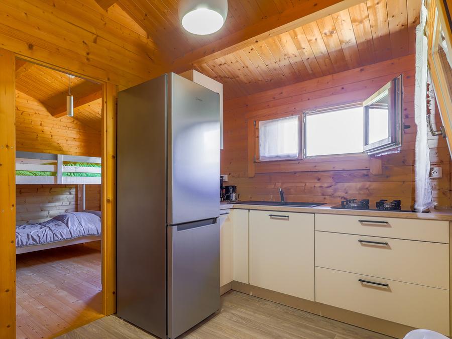 Chalet 4 personnes - Chalet Bois Nature Confort 25 m² avec clim (M) 4 pers 0
