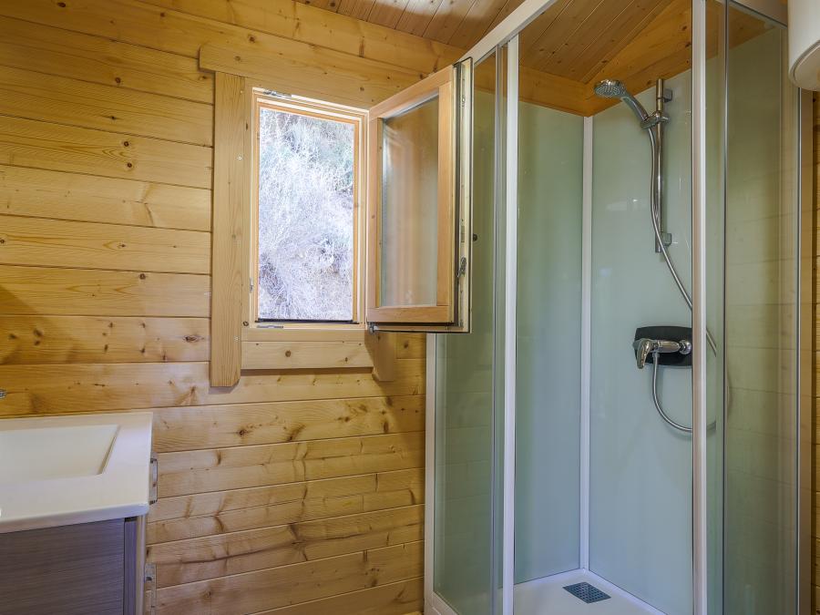 Chalet 4 personnes - Chalet Bois Nature Confort 25 m² avec clim (M) 4 pers 4