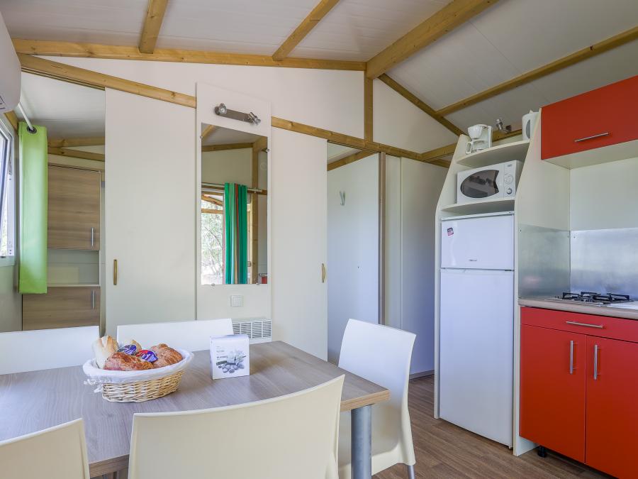 Chalet 5 personnes - Chalet Essentiel Confort 25m² avec Clim (M) 1