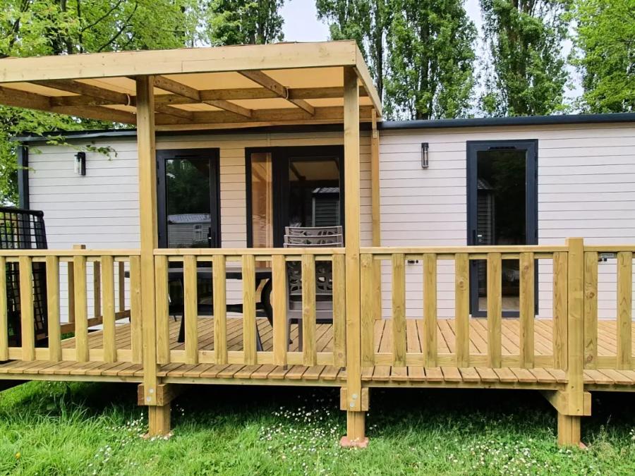 Mobilhome 4 personnes - Mobil-home Premium Alizé 3 Pièces 4 Personnes + TV 2sdb 6