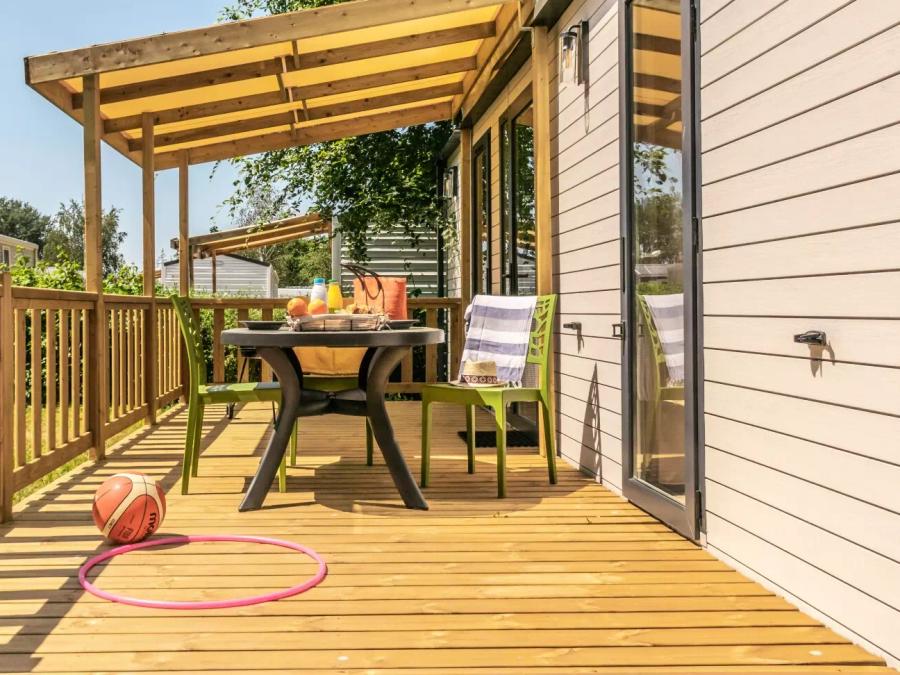 Mobilhome 4 personnes - Mobil-home Premium Alizé 3 Pièces 4 Personnes + TV 2sdb 9