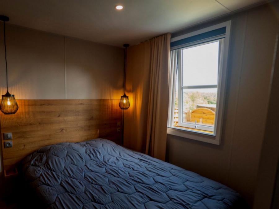 Mobilhome 5 personnes - NEW 2023 ! Cottage MAGNOLIA + jacuzzi 32m² (2 chambres) 10