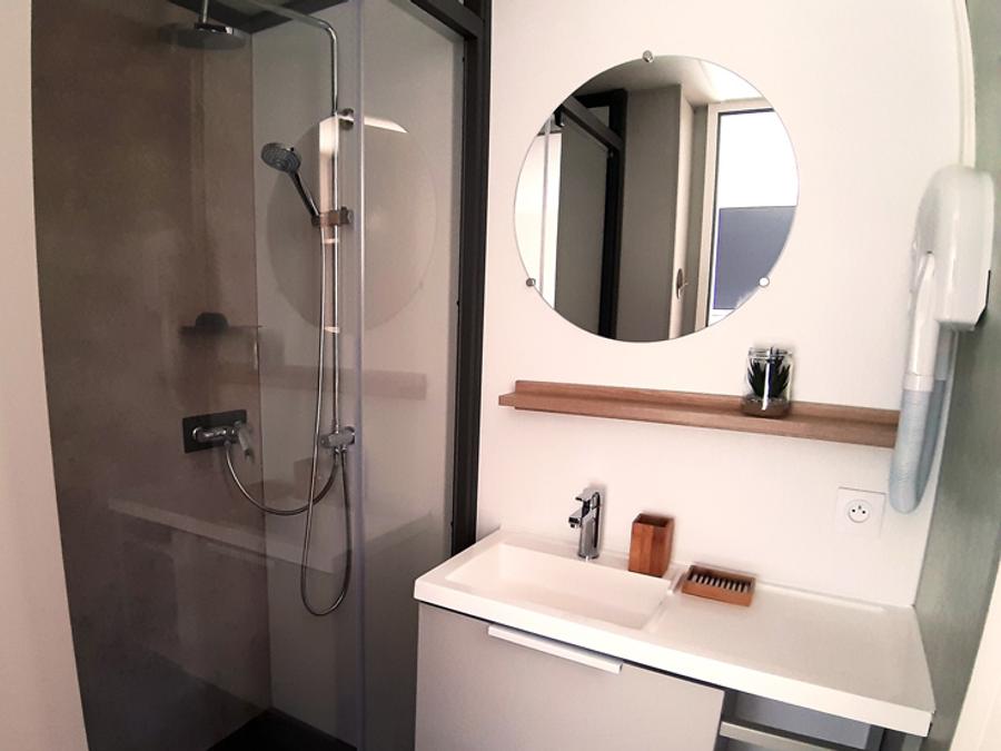 Mobilhome 2 personnes - Cottage JASMIN + jacuzzi 21m² (1 chambre) 6