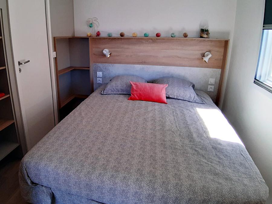 Mobilhome 2 personnes - Cottage JASMIN + jacuzzi 21m² (1 chambre) 5