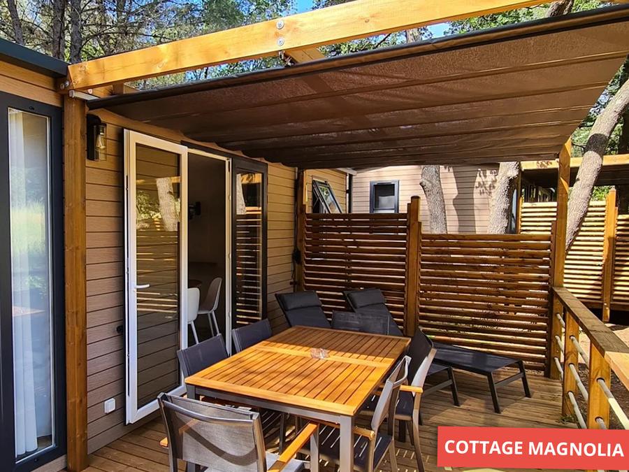 Mobilhome 5 personnes - Cottage MAGNOLIA 32m² (2 chambres) 9