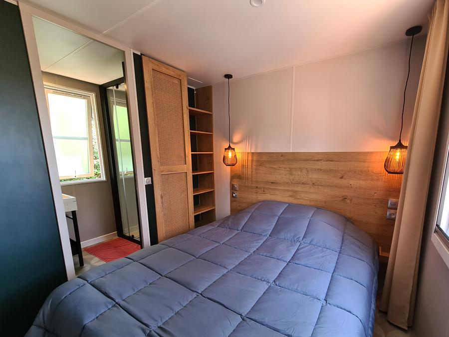 Mobilhome 8 personnes - Cottage COTE JARDIN 40m² (3 chambres) 5