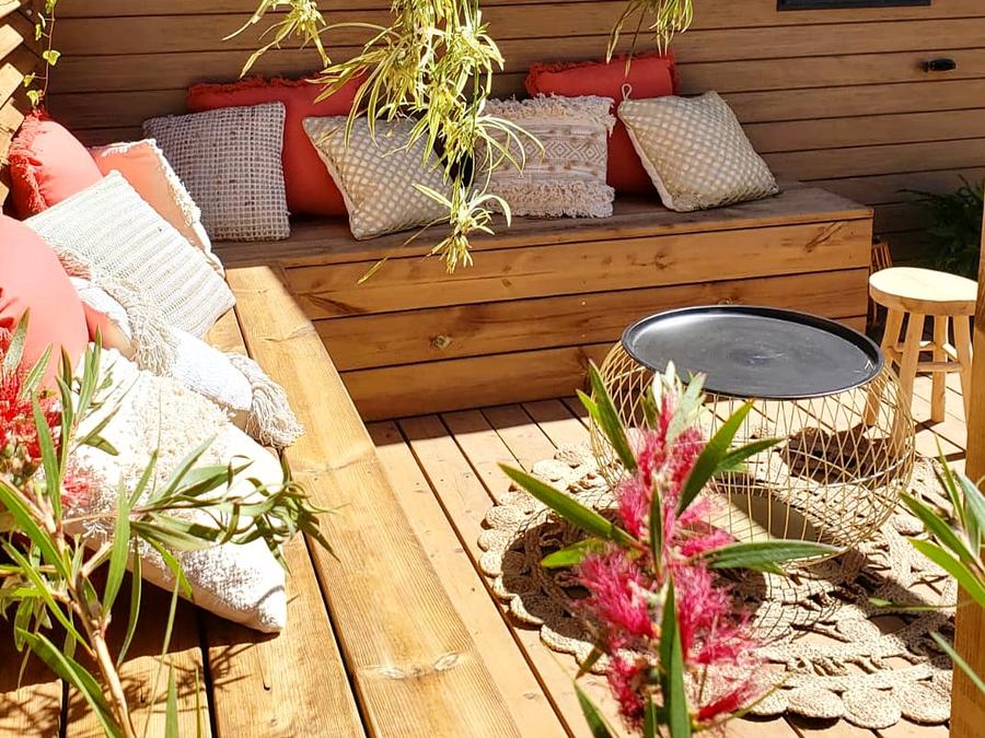 Mobilhome 8 personnes - Cottage COTE JARDIN 40m² (3 chambres) 9