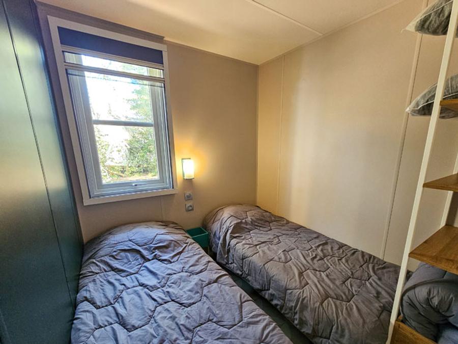 Mobilhome 5 personnes - NEW 2023 ! Cottage MAGNOLIA + jacuzzi 32m² (2 chambres) 24