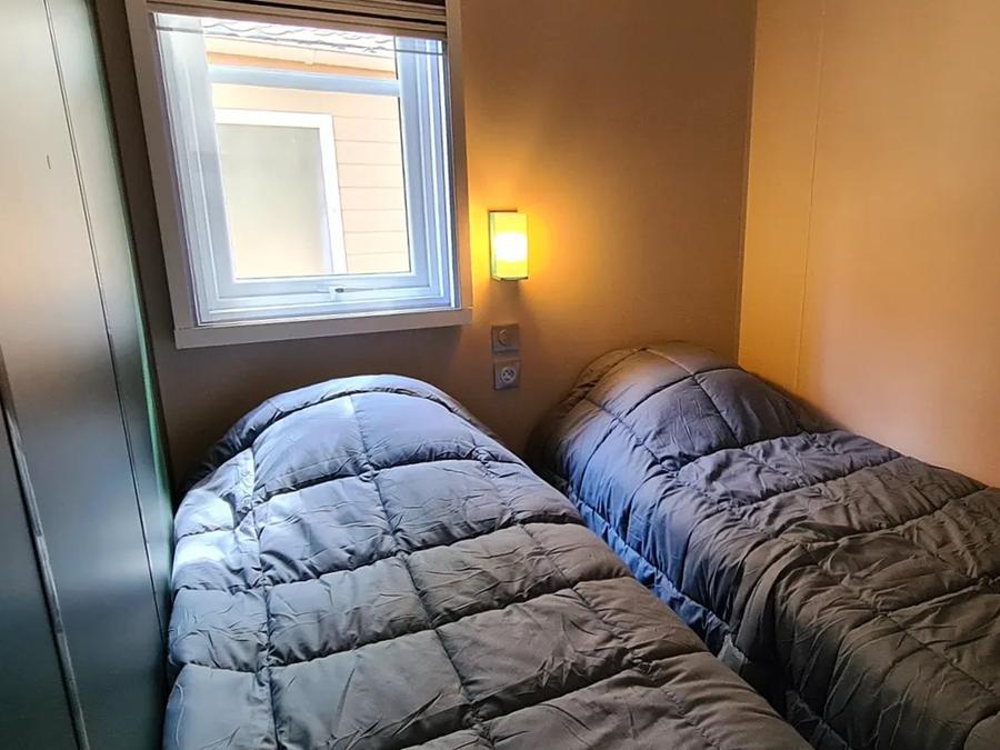 Mobilhome 5 personnes - NEW 2023 ! Cottage MAGNOLIA + jacuzzi 32m² (2 chambres) 4