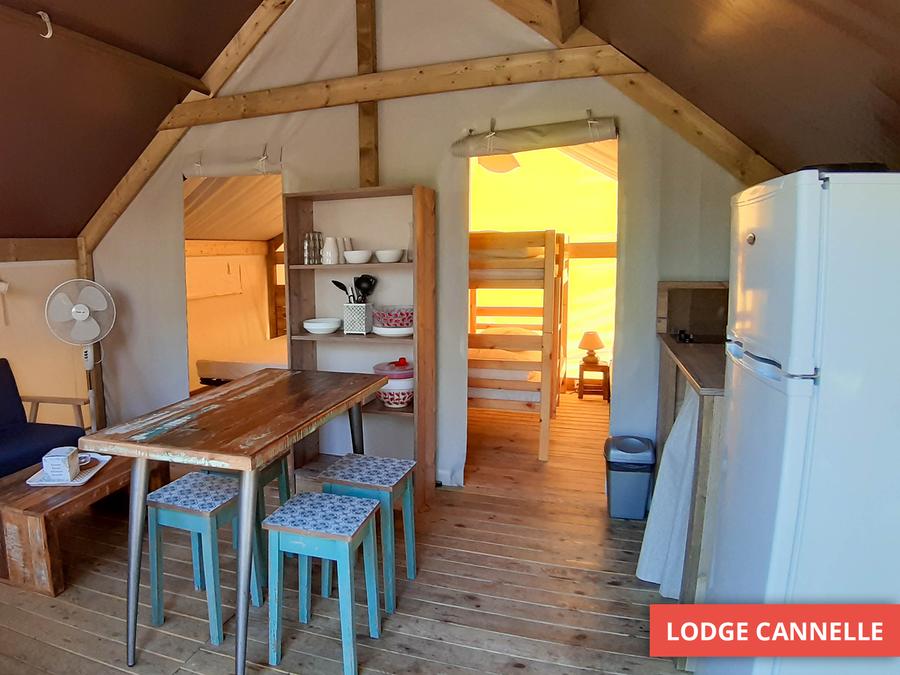 Lodge 5 personnes - Lodge CANNELLE 21m² (2 chambres) 5
