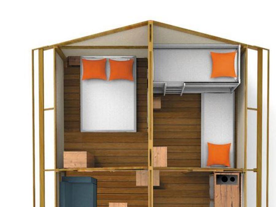 Lodge 5 personnes - Lodge CANNELLE 21m² (2 chambres) 8