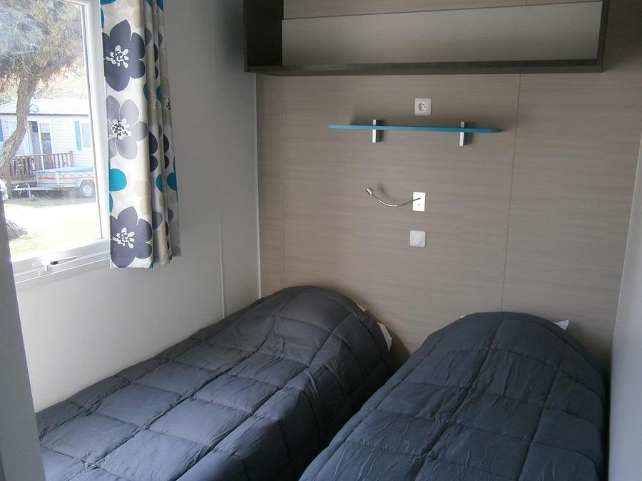 Mobilhome 6 personnes - 3 chambres - terrasse bois - TV - 6 pers 7