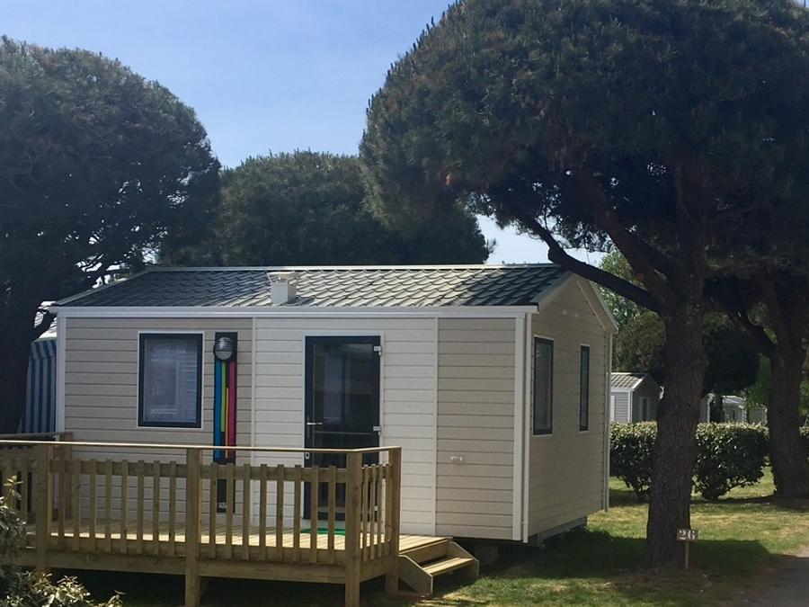 Mobilhome 2 personnes - Mobil-home 20m² - 1 chambre - terrasse - TV 0