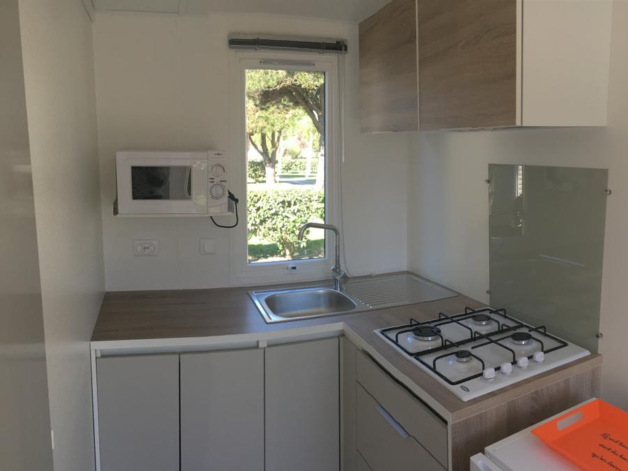 Mobilhome 2 personnes - Mobil-home 20m² - 1 chambre - terrasse - TV 3