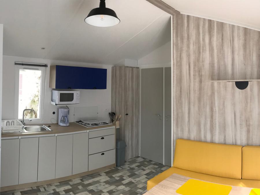 Mobilhome 4 personnes - Mobil-Home 28 à 30 m² - 2 chambres - terrasse semi-couverte ou couverte - TV 4