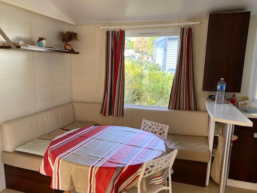 Mobilhome 6 personnes - 3 chambres - terrasse couverte - TV 7