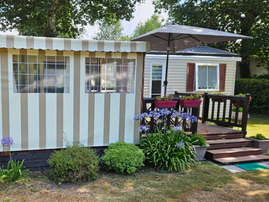 Mobilhome 6 personnes - 3 chambres - terrasse couverte - TV 8