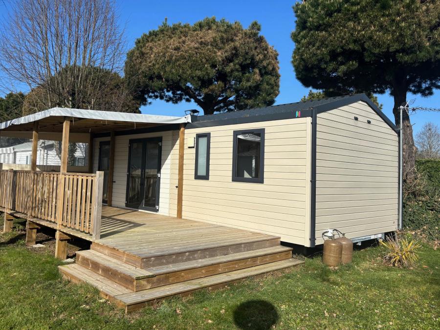 Mobilhome 6 personnes - Mobil-Home CONFORT - 3 chambres - terrasse couverte - TV 8