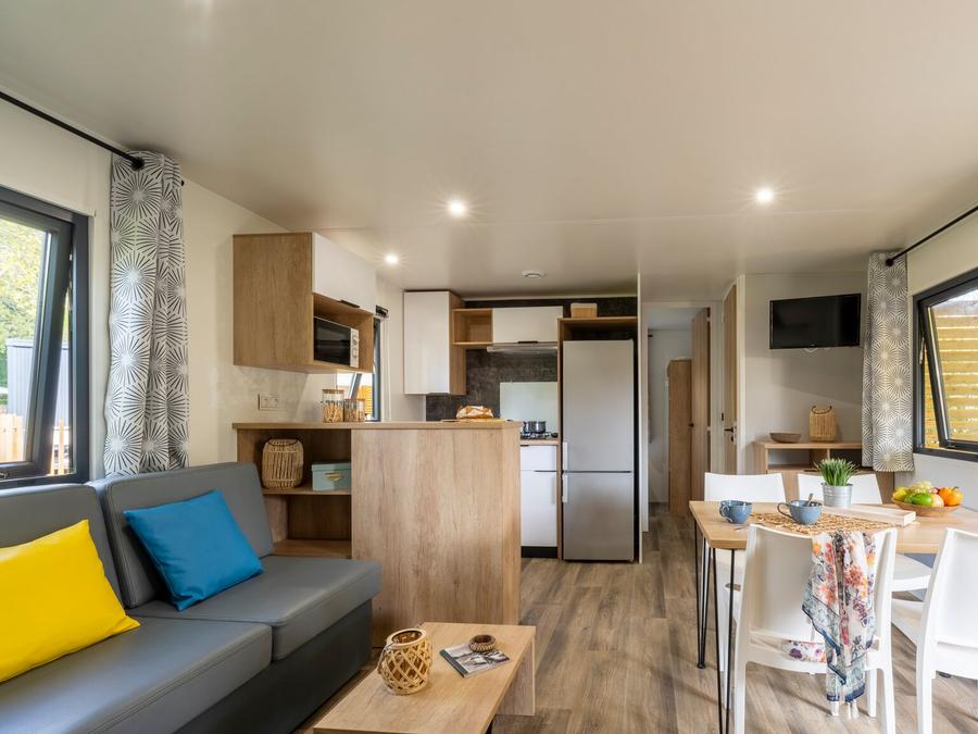 Mobilhome 4 personnes - Cottage Privilège TV LV - 2 chambres - 4 personnes 3