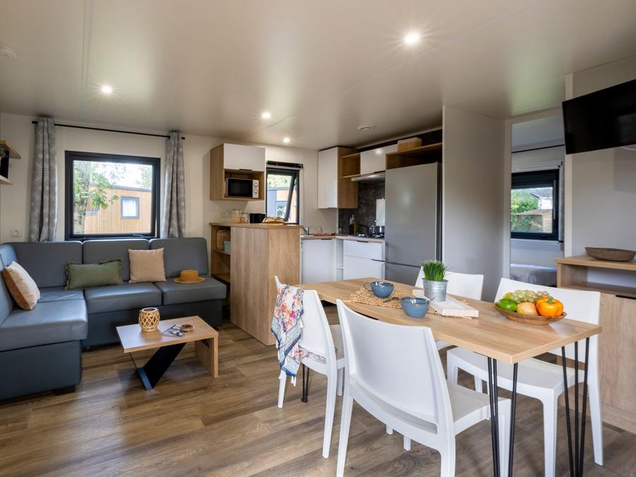 Mobilhome 4 personnes - Cottage Privilège TV LV - 2 chambres - 4 personnes 2