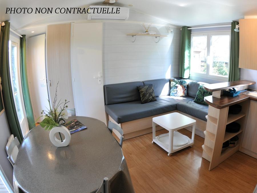 Mobilhome 4 personnes - Florès CONFORT -2 chambres 30m²- *Clim, terrasse, TV* 2