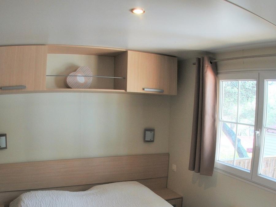 Mobilhome 6 personnes - Baltimore PREMIUM -2 chambres 40m²- *Clim, terrasse, TV* 6