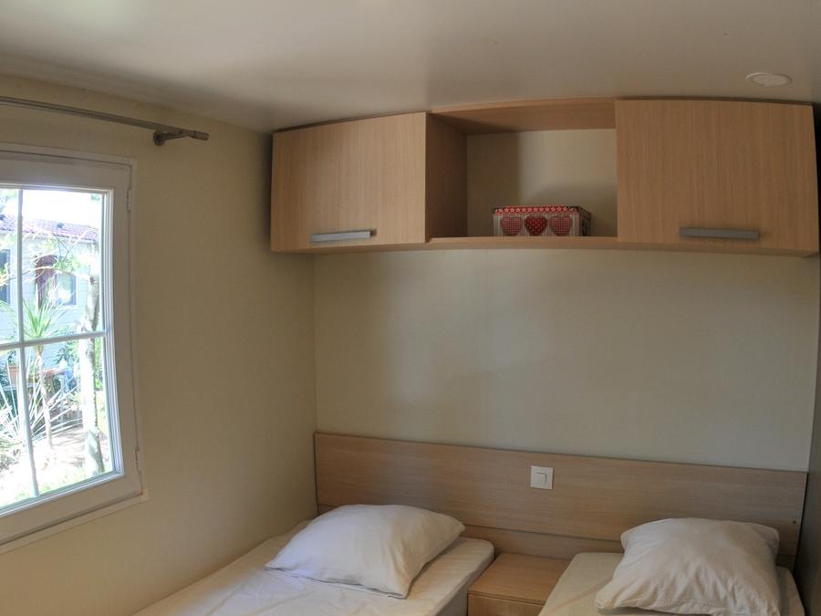 Mobilhome 6 personnes - Baltimore PREMIUM -2 chambres 40m²- *Clim, terrasse, TV* 7