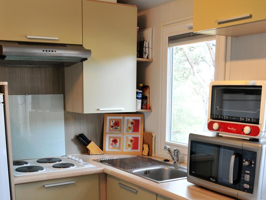 Mobilhome 4 personnes - Océane CONFORT -2 chambres 27m²- *Clim, terrasse, TV* 4