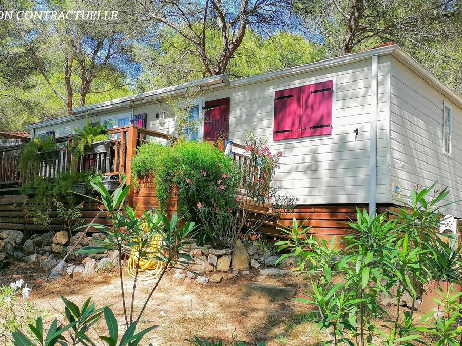 Mobilhome 6 personnes - Madison PREMIUM -2 chambres 40m²- *Clim, terrasse, TV* 0