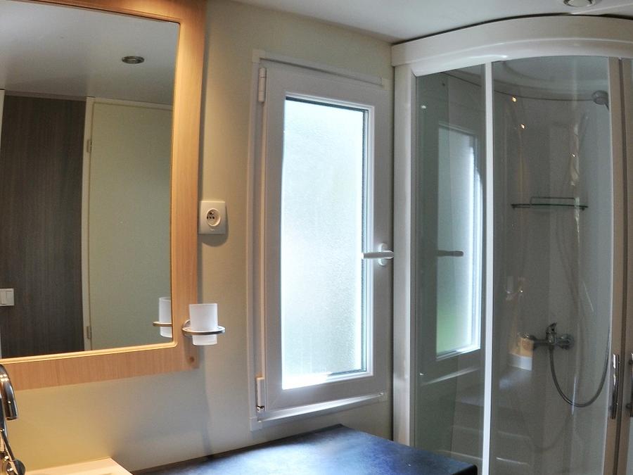 Mobilhome 6 personnes - Charleston PREMIUM -2 chambres 40m²- *Clim, terrasse, TV* 6