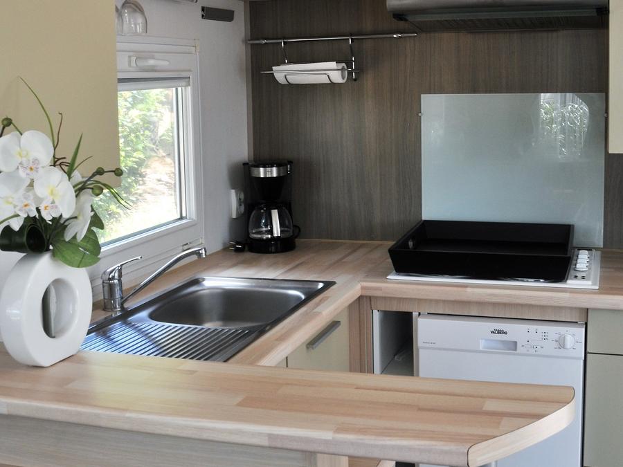 Mobilhome 4 personnes - Maldives CONFORT -2 chambres 30m²- *Clim, terrasse, TV* 2
