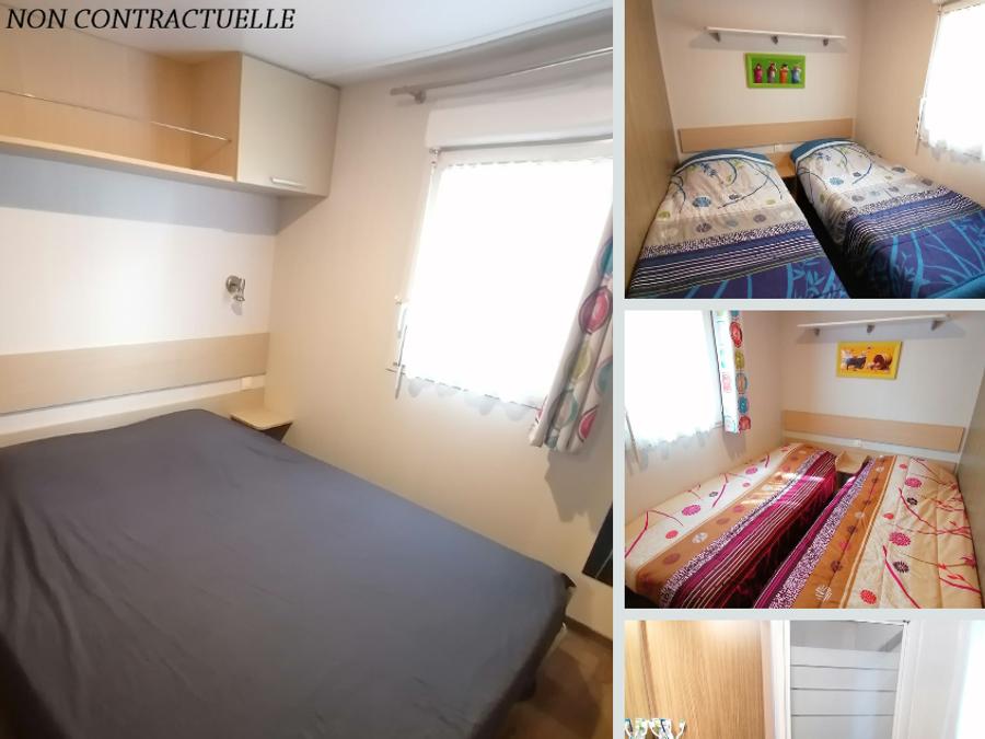 Mobilhome 6 personnes - Florès 3 CONFORT -3 chambres 32m²- *Clim, terrasse, TV* 2
