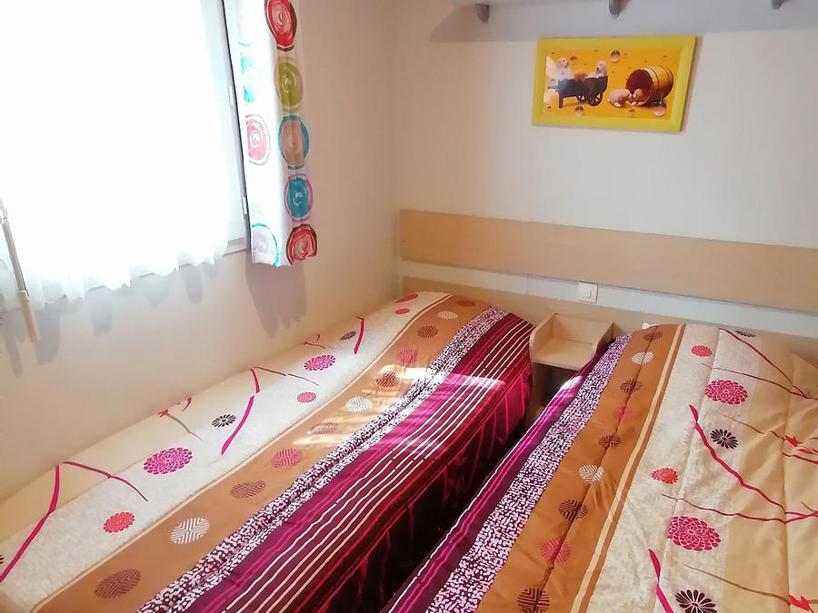 Mobilhome 6 personnes - Florès 3 CONFORT -3 chambres 32m²- *Clim, terrasse, TV* 3
