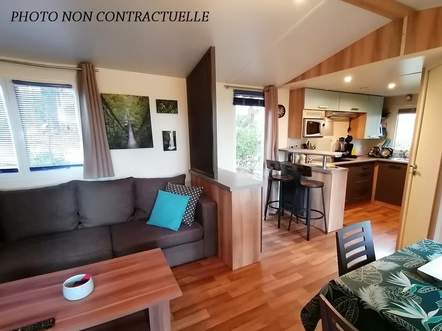Mobilhome 6 personnes - Manado PREMIUM -2 chambres 40m²- *Clim, terrasse, TV* 3