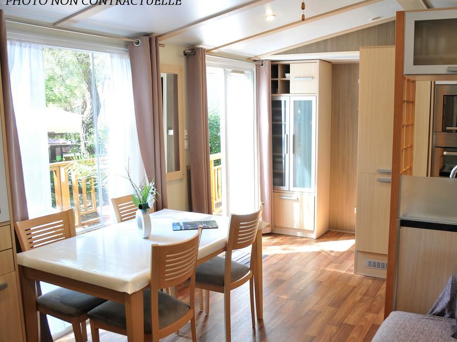 Mobilhome 6 personnes - Blueberry 3 PREMIUM -2 chambres 32m²- *Clim, terrasse, TV* 1