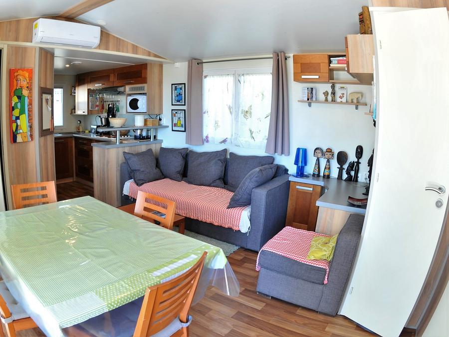 Mobilhome 4 personnes - Sumba CONFORT -2 chambres 30m²- *Clim, terrasse, TV* 1