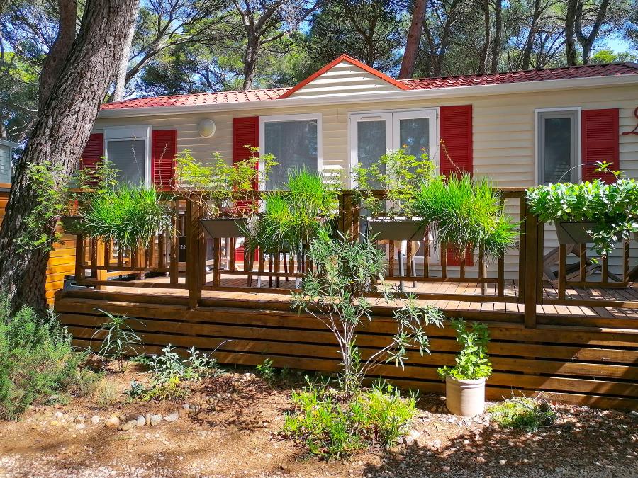 Mobilhome 4 personnes - Sumba CONFORT -2 chambres 30m²- *Clim, terrasse, TV* 0