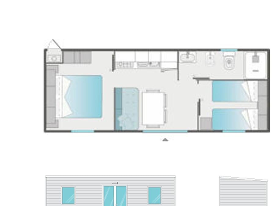 Lodge 4 personnes - Lodge Comfort Maremma 4