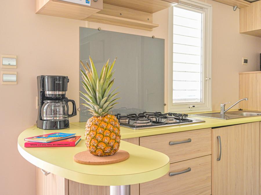 Mobilhome 4 personnes - CONFORT - 26m² (2 chambres + climatisation) 7
