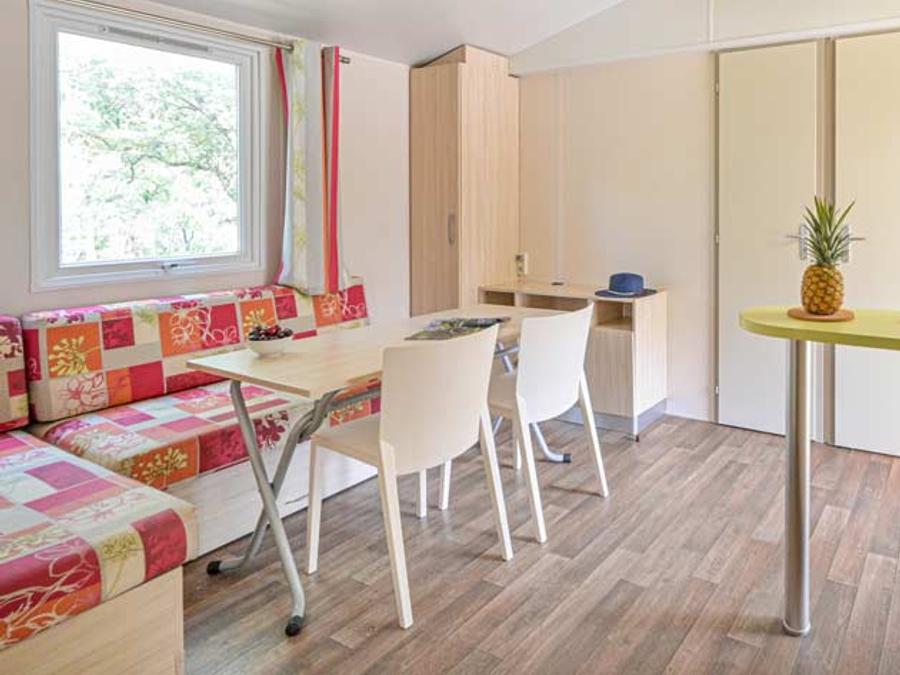 Mobilhome 4 personnes - CONFORT - 26m² (2 chambres + climatisation) 3