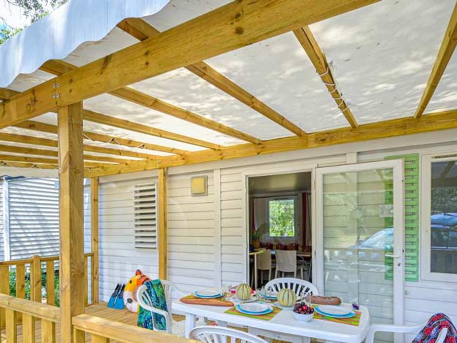 Mobilhome 4 personnes - CONFORT - 26m² (2 chambres + climatisation) 0