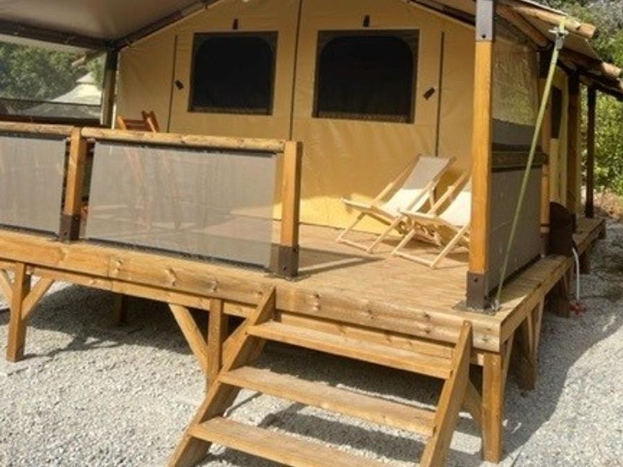 Tente en toile et en bois 5 personnes - Free Flower Tente Bali 0