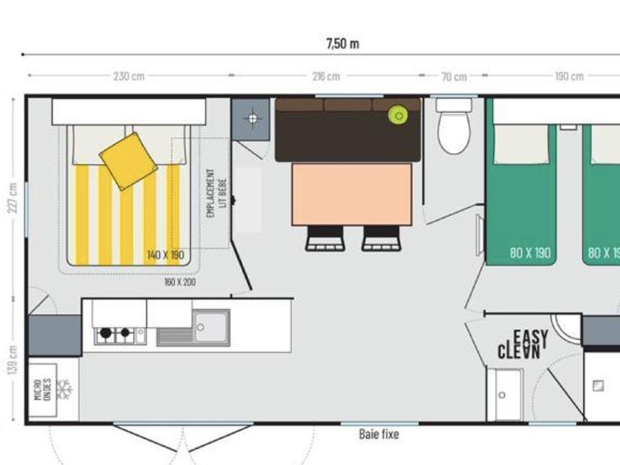 Mobilhome 6 personnes 6