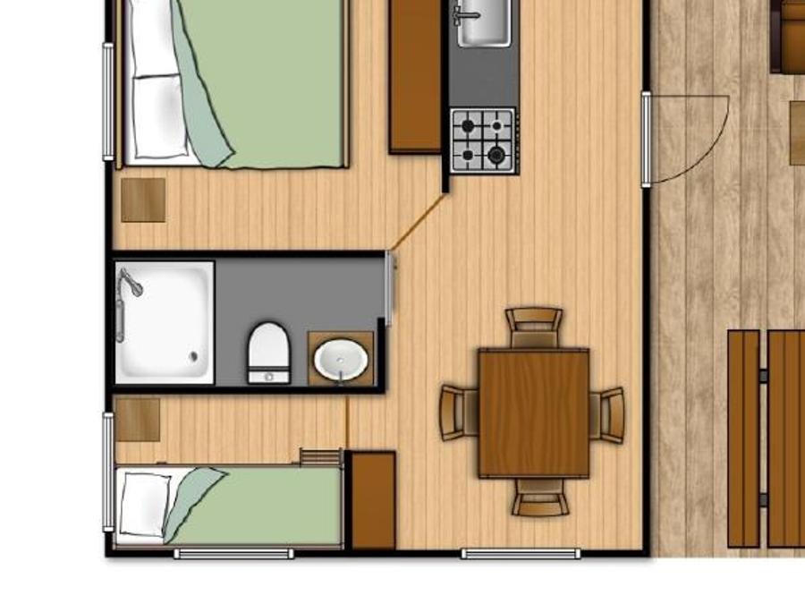 Tente 4 personnes - Woody 5