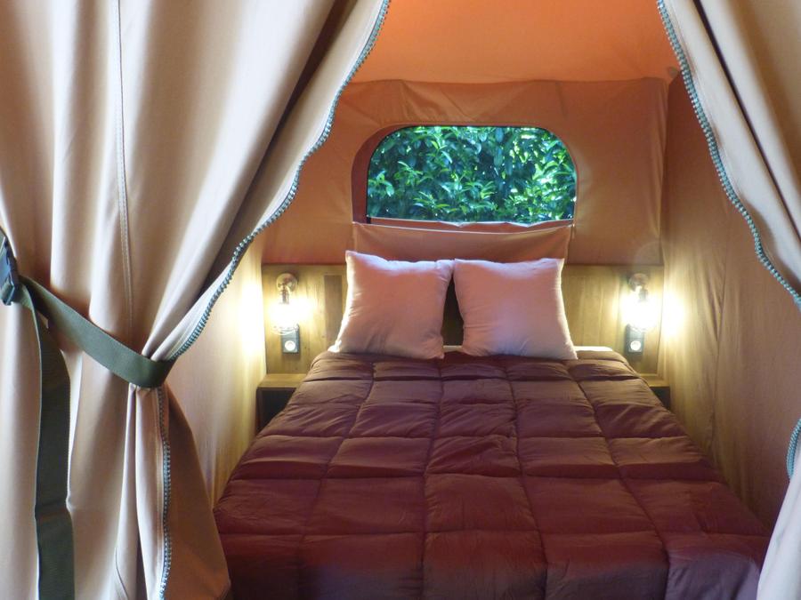 Lodge 5 personnes - Tente Lodge VICTORIA 20m² + 10m² terrasse couverte 2