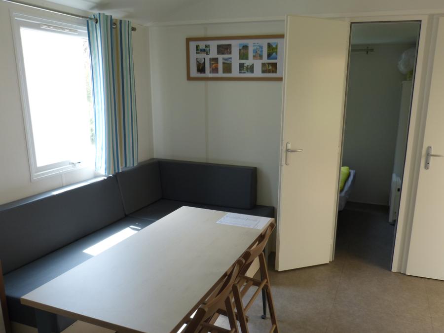 Mobilhome 8 personnes - Mobil home climatisé de 28.3m² - 3 chambres + terrasse semi couverte 22.5m² 6