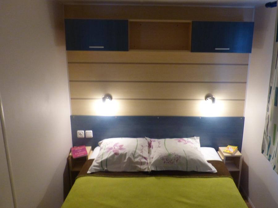 Mobilhome 6 personnes - Mobil home 28m² 2 chambres + 15 m² terrasse semi-couverte 4