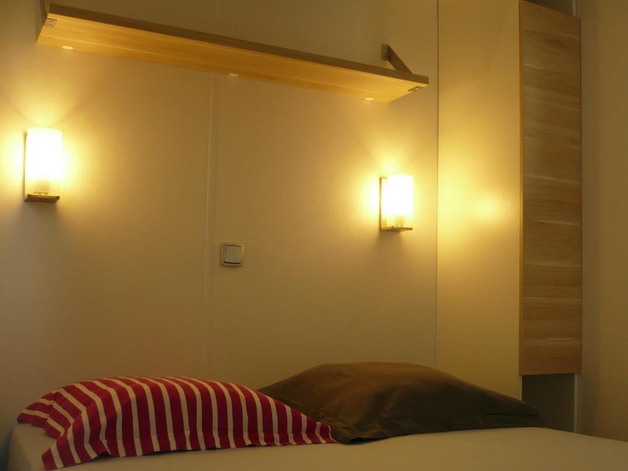 Mobilhome 4 personnes - Mobil home 20m² - 2 chambres + terrasse semi couverte 7,50m² 3