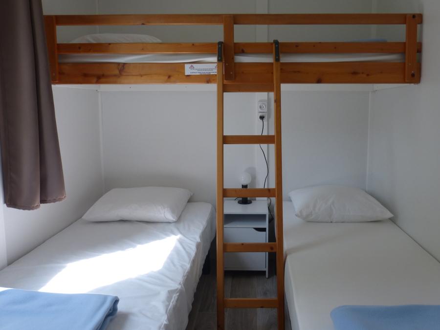 Chalet 5 personnes - Chalet 22m² - 2 chambres + terrasse couverte 10m² 3
