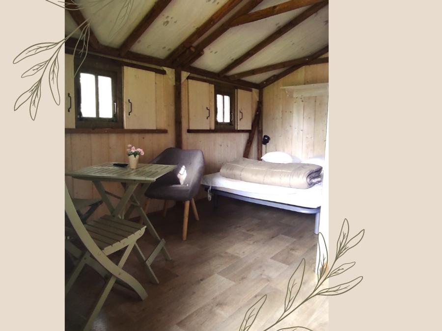 Bungalow toilé 2 personnes - Cabane bohème 3